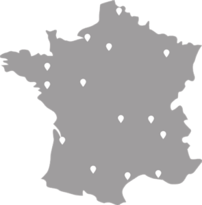 Carte des agences RGIS en france